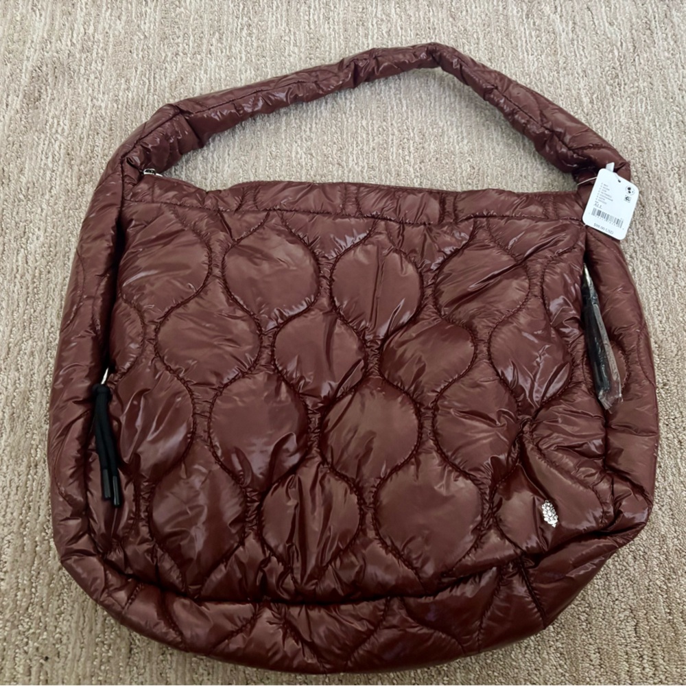 Free People FP Movement Surplus Shine Carryall in Nutshell NWT - Picture 5 of 7
